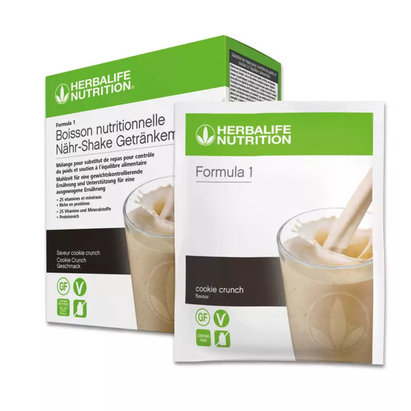 Formula 1-Shake Cookie Crunch 7 Portionspackungen (7x26g)