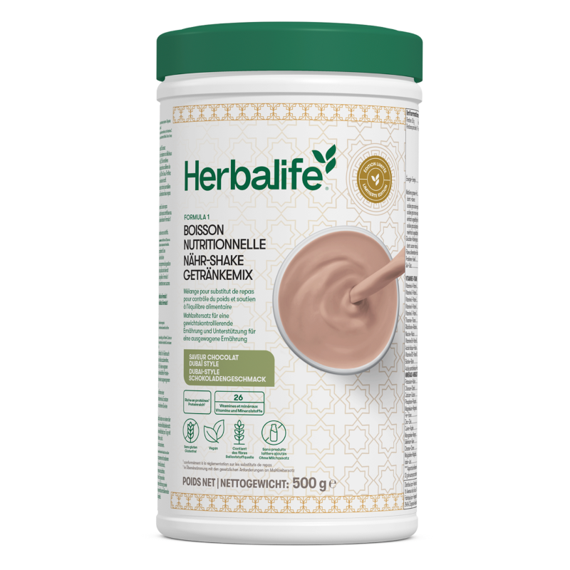 Formula 1 Gesunde Mahlzeit Dubai-style Schokoladengeschmack 500 g (Limitierte Ausgabe)