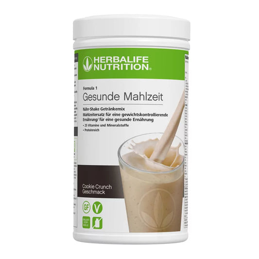 Cookie Crunch 550g → „Herbalife Formula 1 Shake Cookie Crunch 550g – Keks Protein Shake