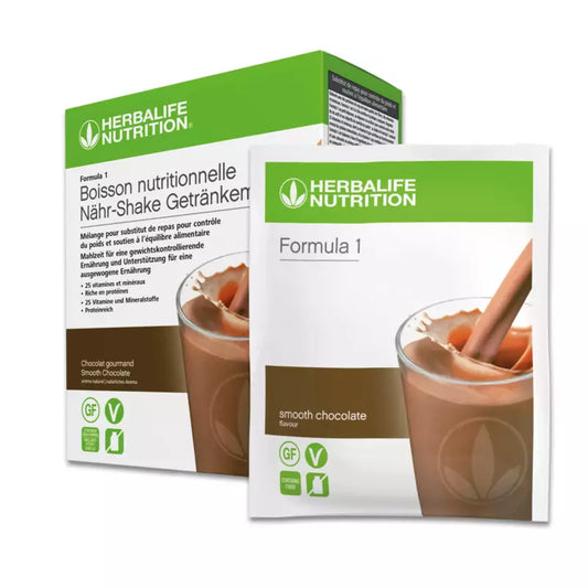 Formula 1-Shake Smooth Chocolate 7 Portionspackungen (7x26g)