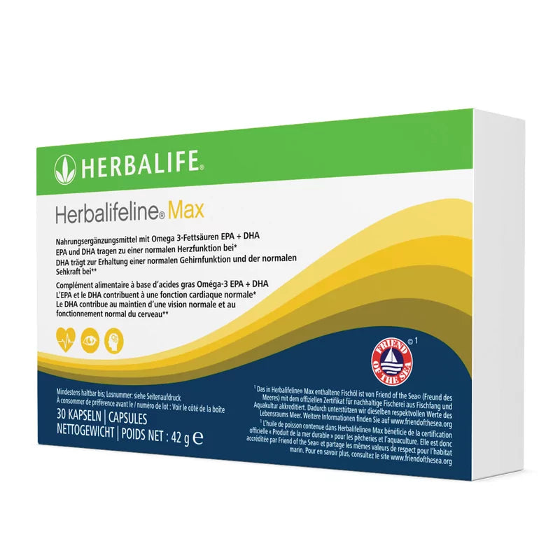 Herbalife Herbalifeline Max Omega-3 30 Kapseln – Fischöl