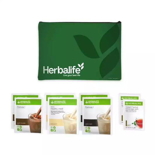 Herbalife Testpaket inkl. praktischer Tasche