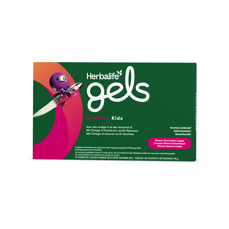 Herbalife MindVita Kids Gelee-Drops Limone-Beere 30 Stück