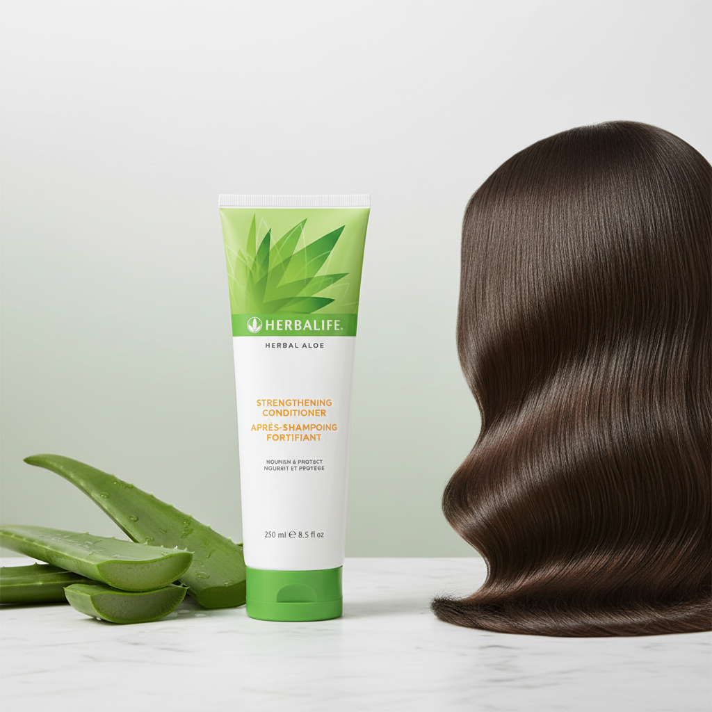 Herbal Aloe Conditioner Lifestyle