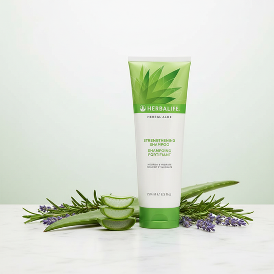 Herbal Aloe Shampoo Lifestyle