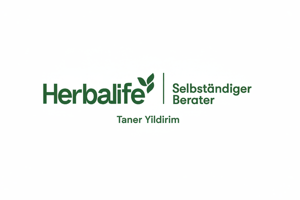 Herbalife Logo mit Taner Yildirim